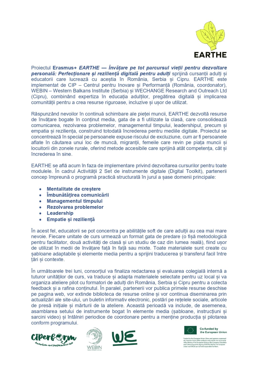 EARTHE - Newsletter 1 - RO_page-0002